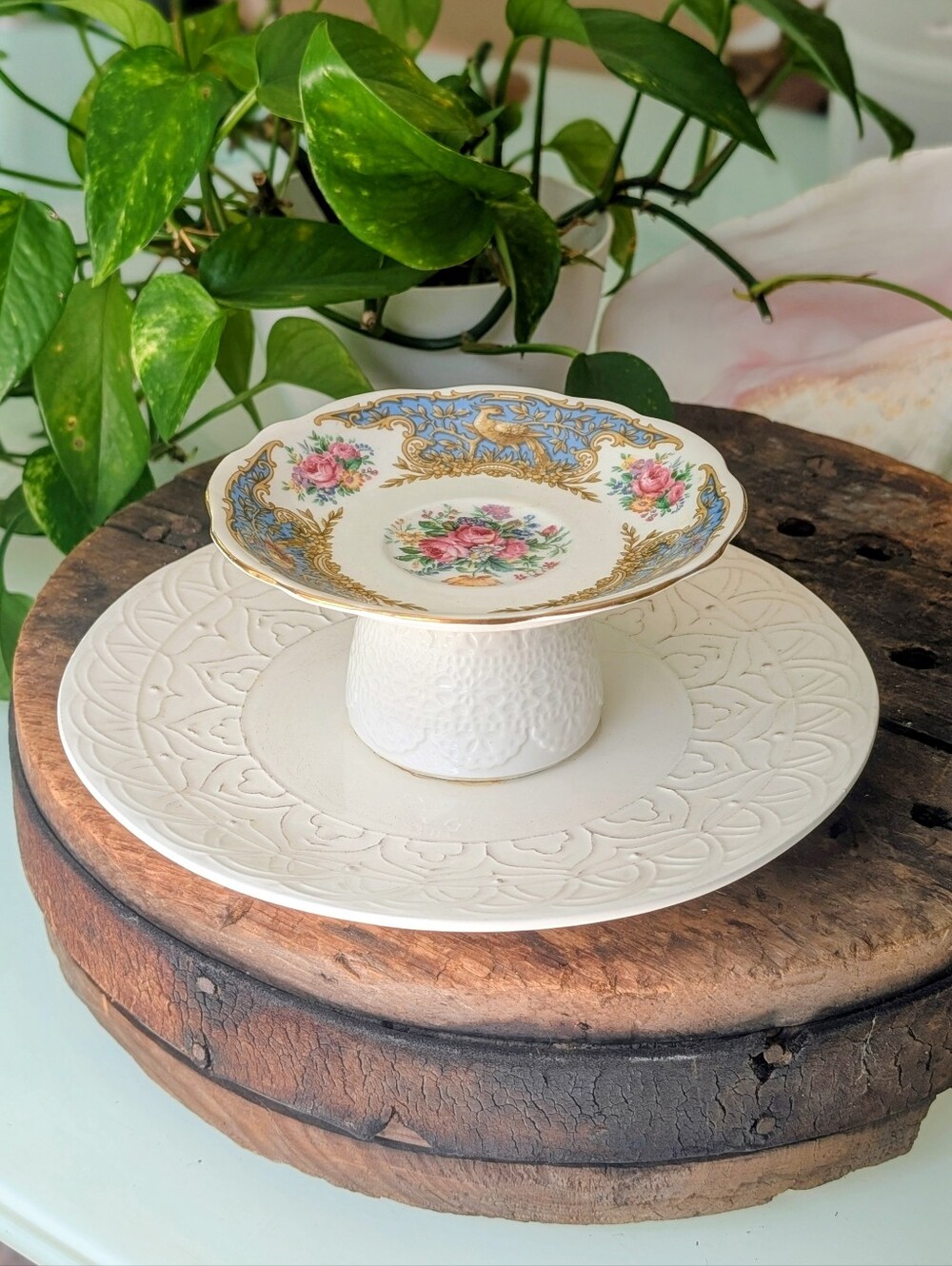 Made in Italy 🇮🇹 Plate & Coalport China Plates | Trinket Dish | Display Stand